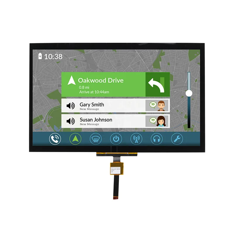 10,1 hüvelykes ipari PCAP érintőképernyős modul