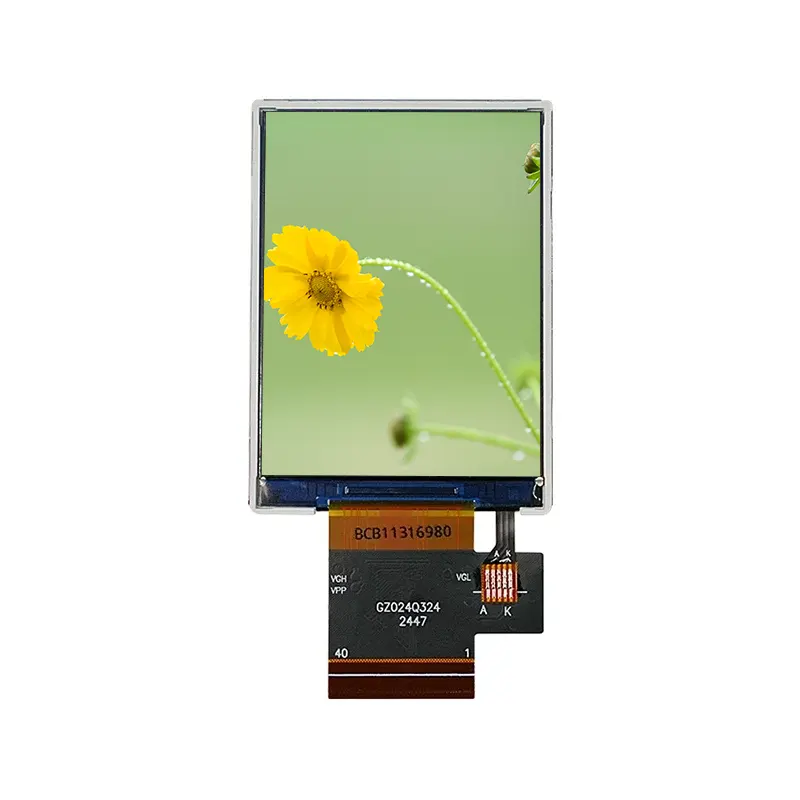 2,4 'széles hőmérséklet TN TFT LCD képernyő modul