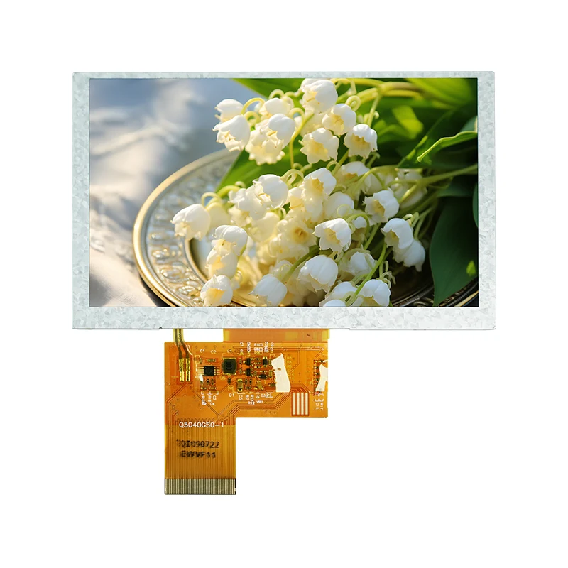 5.0 'Általában fehér színű TFT LCD kijelző modul